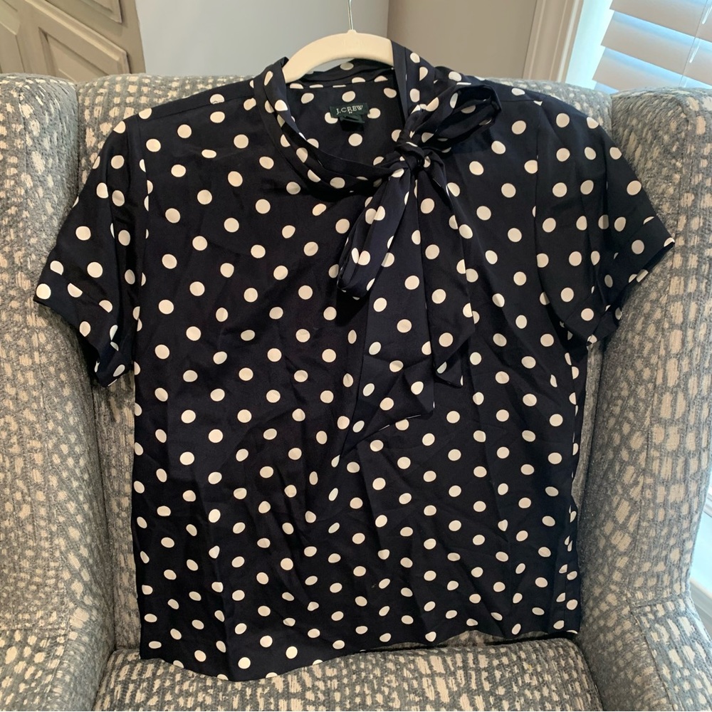 Polka dot top